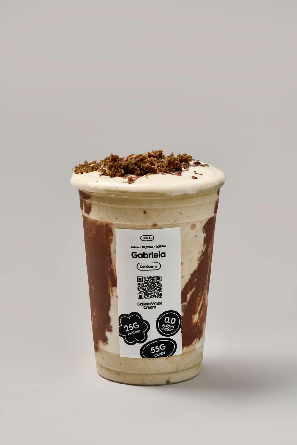 Galleta White Cream — Sticker personalizado sobre el producto